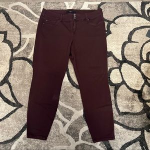 Torrid merlot jeggings - Tall!